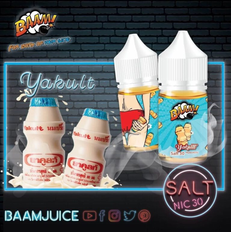 Baam Yakult Salt Nic Ml Pod